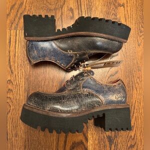 Bed Stu Yazar platform shoes, new in box